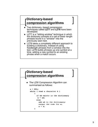Image result for Basic Diagrams Show How Dictionary Encoding Works for Data Compression
