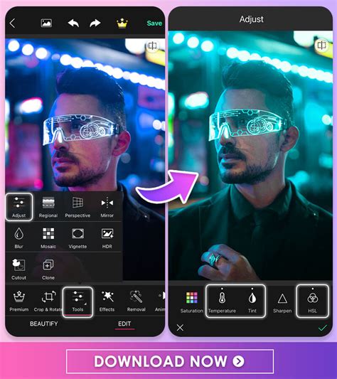 Matrix Effect Color に対する画像結果