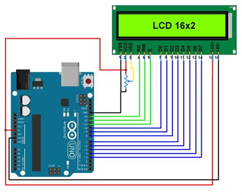Image result for How to Connect LCD to Breadboard