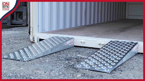 Image result for Shipping Container Ramp DIY