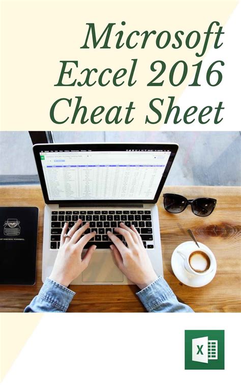 Toradh íomhá ar Excel 2016 Cheat Sheet