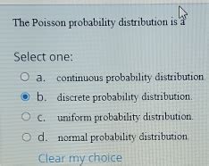 Afbeeldingsresultaten voor Poisson Distribution Discrete or Continuous