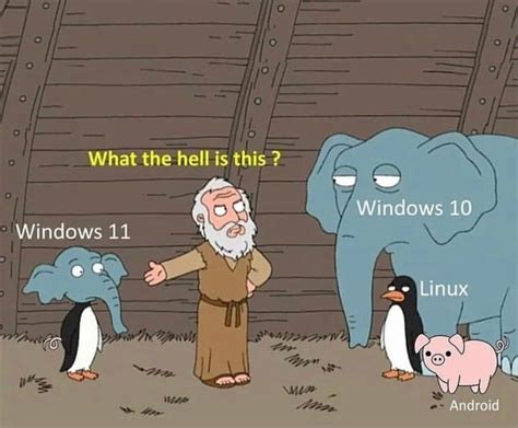 Image result for Linux Windows Meme
