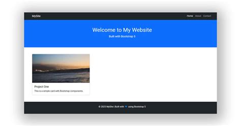 Image result for Cfeate a Simple Web Page Using Bootstrap