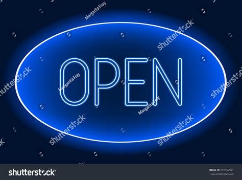 Image result for Blue Neon Open Sign