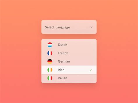 Image result for Language Selector Dialogue