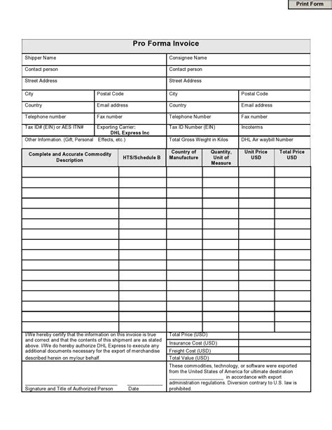 Proforma Invoice Excel に対する画像結果