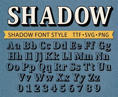 Toradh íomhá ar Shadow Lettering Styles