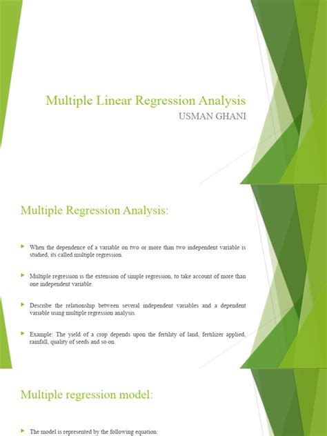 Image result for Multiple Linear Regression Analysis