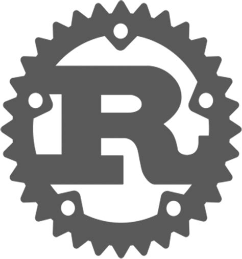 Image result for Rust Logo Programming Transparant