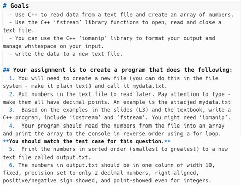 Image result for C++ Read in Text File Project Structure