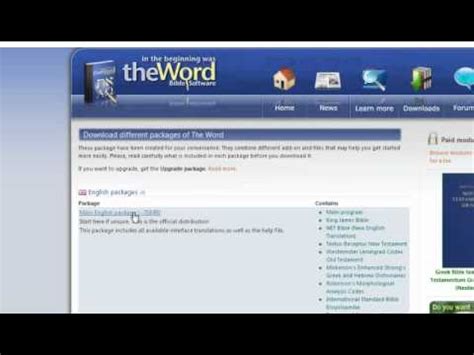 Image result for The Word Program