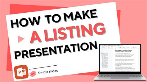 Résultat d’images pour Listing Presentation Script