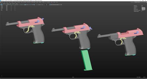 Laser Game Maya Modeling に対する画像結果