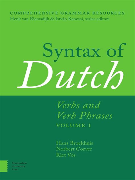 Toradh íomhá ar Syntax and Semantics in Dutch Language