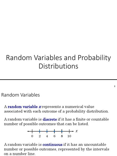Image result for Probability Random Variables Overview