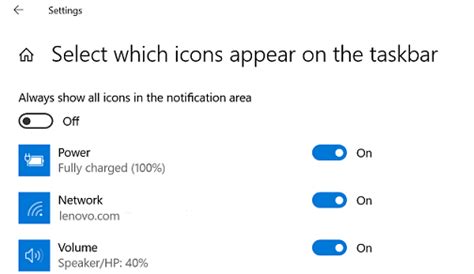 Image result for Remove Hidden Icons Taskbar