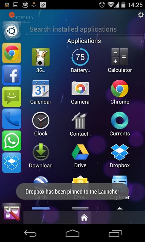 Bildergebnis für Ubuntu Launcher Screen
