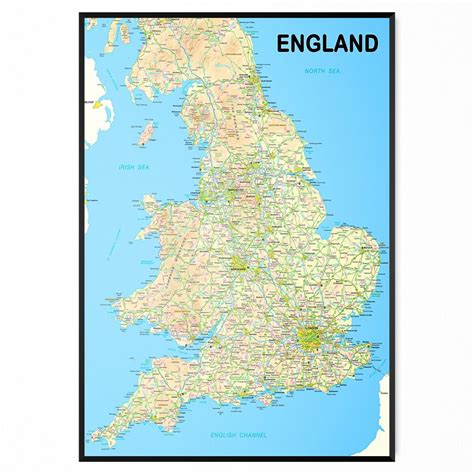 Image result for Postcode Map UK Printable A4