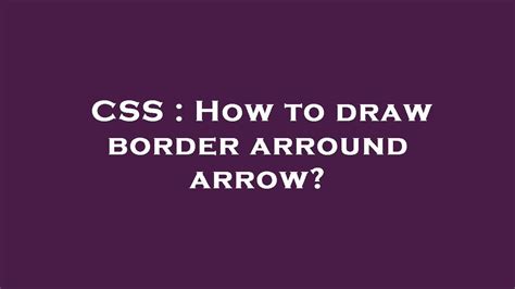 Image result for CSS Border Arrow