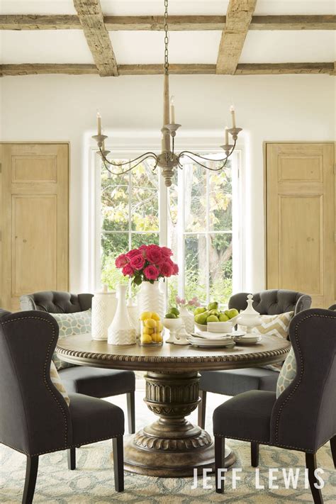 Image result for Cottage Style Round Dining Table