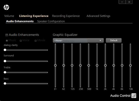 Afbeeldingsresultaten voor HP Audio Control App Download