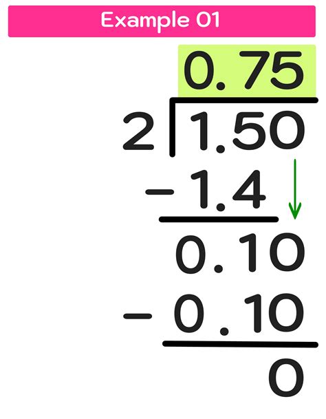 Afbeeldingsresultaten voor Decimal Division Examples