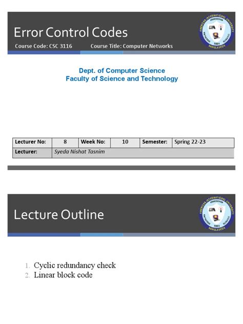 Image result for Cyclic Codes in Error Control Coding