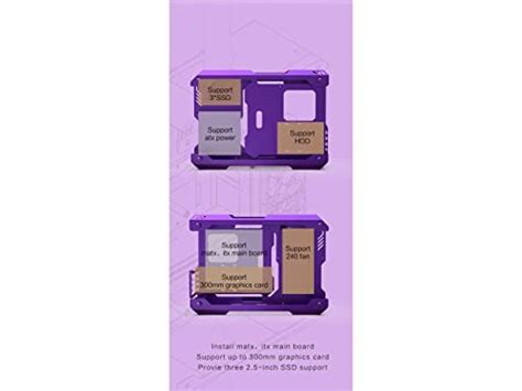 Image result for Mini Computer Case Purple