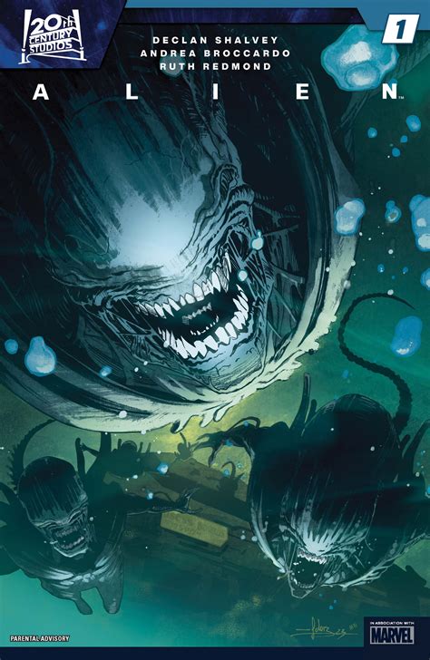 Toradh íomhá ar Alien Comic Books