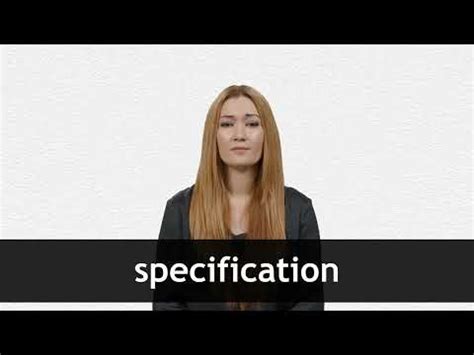 Image result for Define Specification