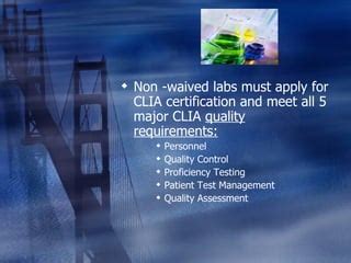 Benefits of Having a CLIA License に対する画像結果