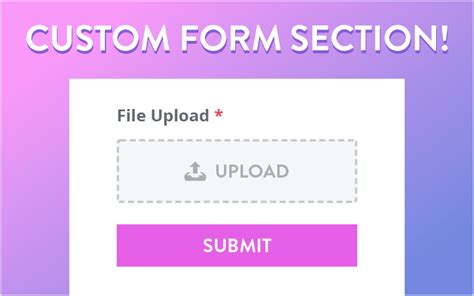 Customized Form に対する画像結果