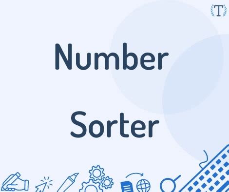 Image result for Sort by Numbers