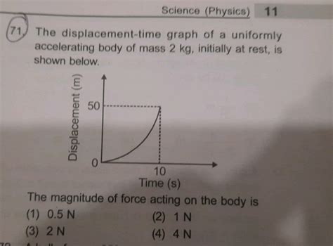 Displacement Time Graph Accelerating に対する画像結果