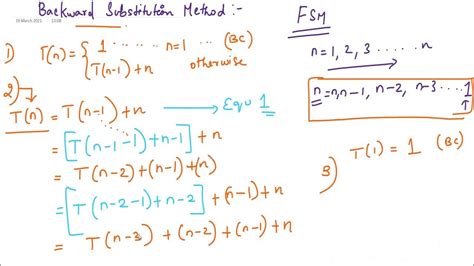 Afbeeldingsresultaten voor Recurrence Relation Substitution Method Ans Generator