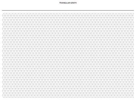Image result for Triangular Graphing Paper