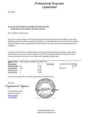 Image result for Engineer Sign Off Letter