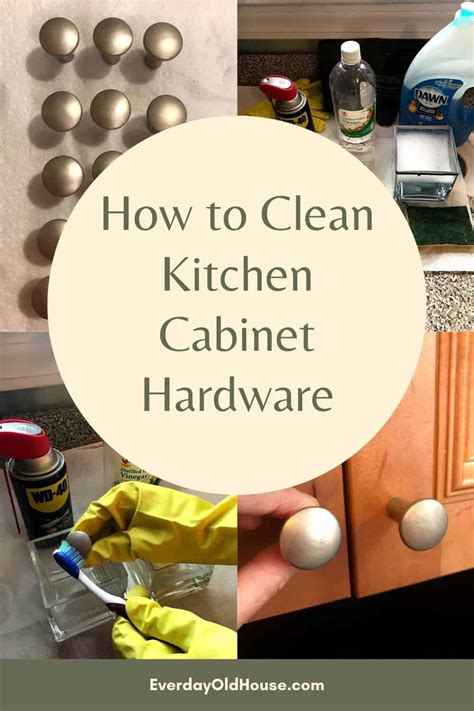How to Clean Kitchen Cabinet Knobs and Pulls (Secret Ingredient ...