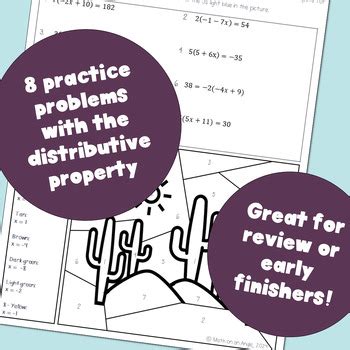 Image result for Solving Simple Equations with Distributive Property