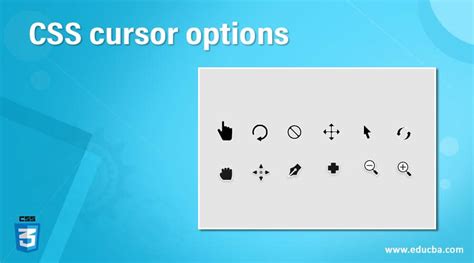 Cursor Options に対する画像結果