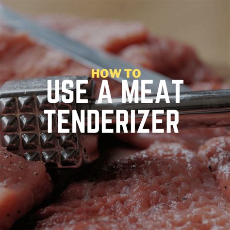 Toradh íomhá ar How to Use a Meat Mallet to Tenderize Meat