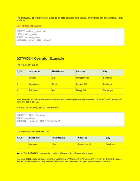 Image result for W3Schools SQL Tutorial Download