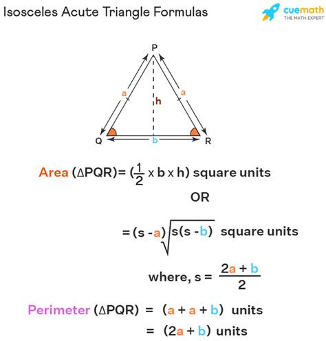 Image result for Isosceles Triangle Formula