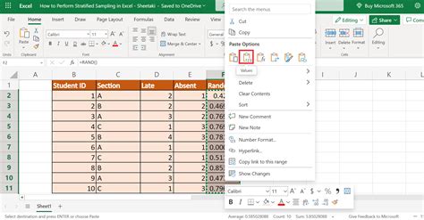 Image result for Excel Sampling Formula