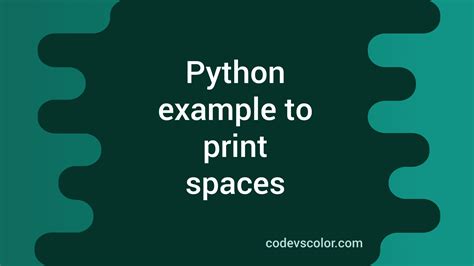 Image result for How to Add Spaces in Python