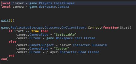 Afbeeldingsresultaten voor Camera Roblox Studio Script