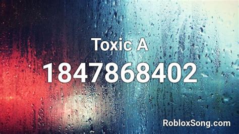 Image result for Code ID Roblox Toxic
