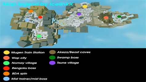 Image result for Map of Slayers Unleashed