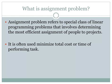 Image result for Steps to Solve Assignment Problem